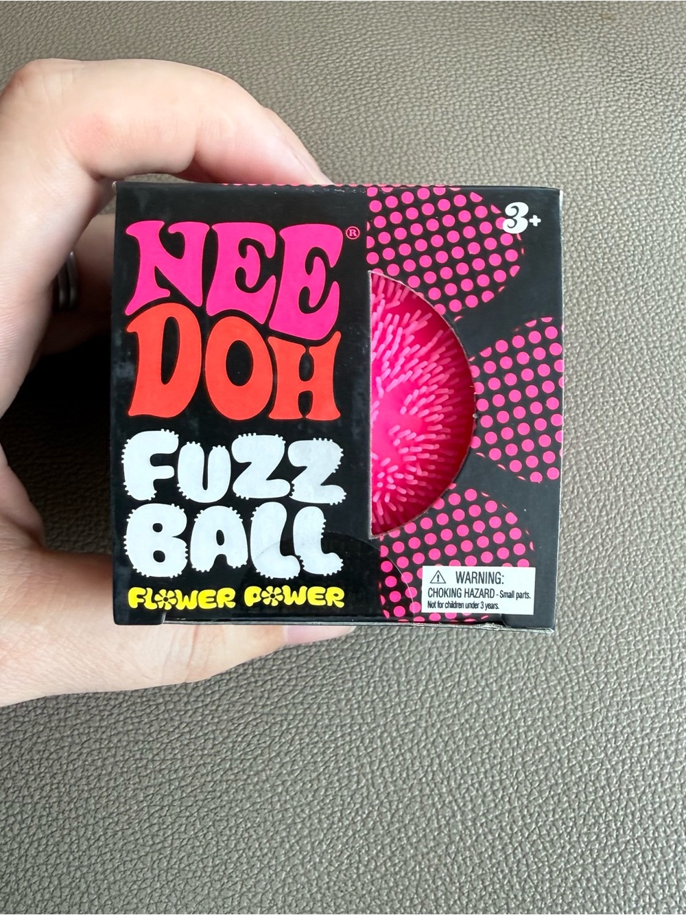 Pink NeeDoh FuzzBall
